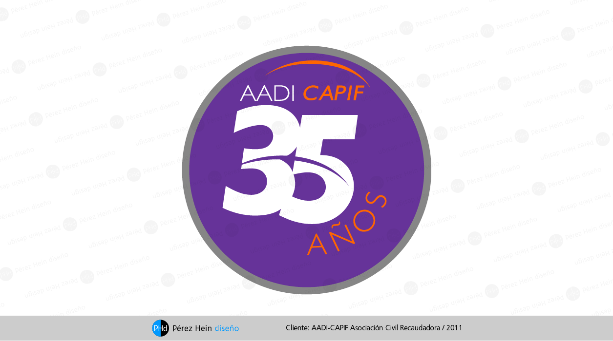 AADI CAPIF 35 aniversario Asociación Civil Recaudadora