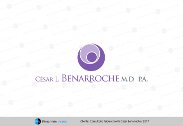 Identidad Corporativa Consultorio Psiquiátrico Dr Cesar Benarroche MD PA