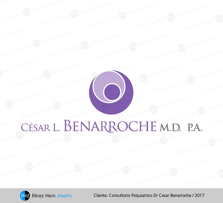 Identidad Corporativa Consultorio Psiquiátrico Dr Cesar Benarroche MD PA