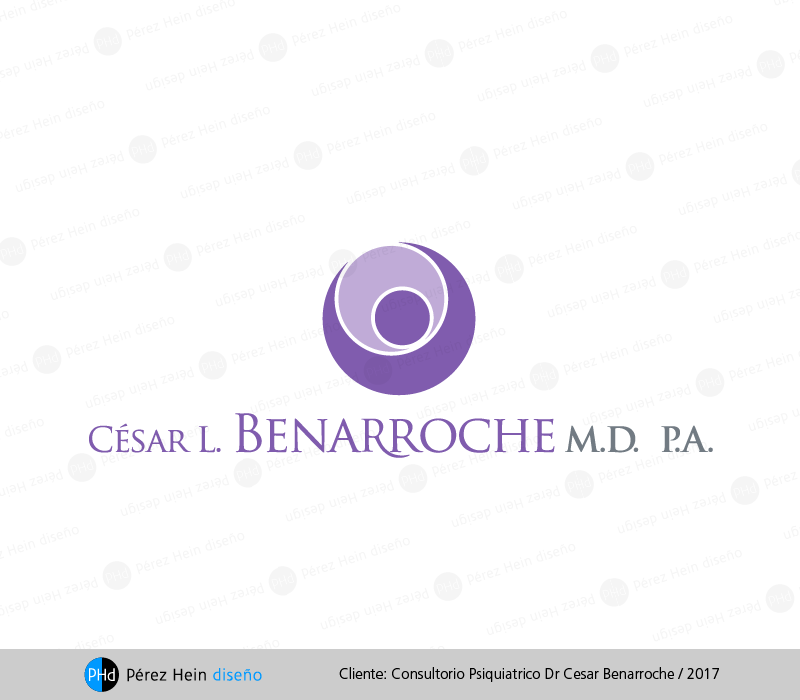 Identidad Corporativa Consultorio Psiquiátrico Dr Cesar Benarroche MD PA