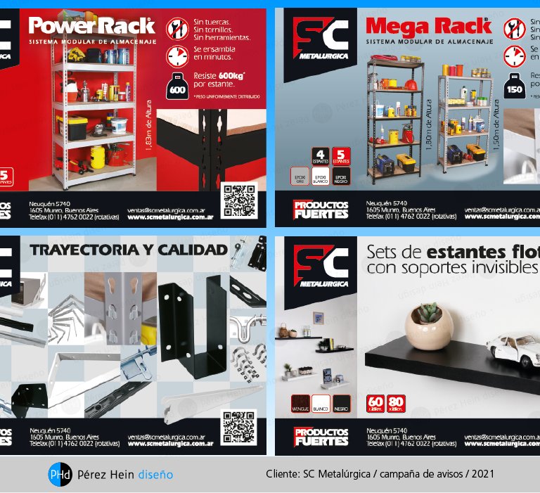 Avisos Publicidad Metalúrgica Miguel Angel Pol Industria Argentina