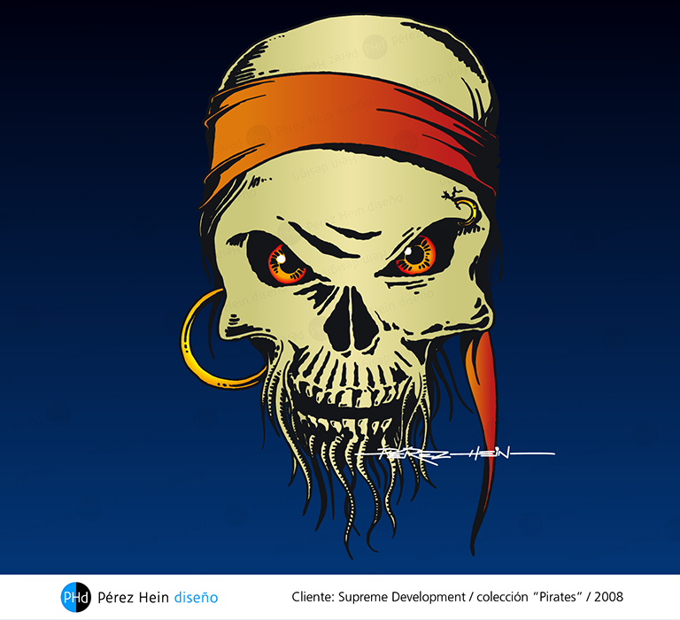 Piratas Calavera Productos Juveniles