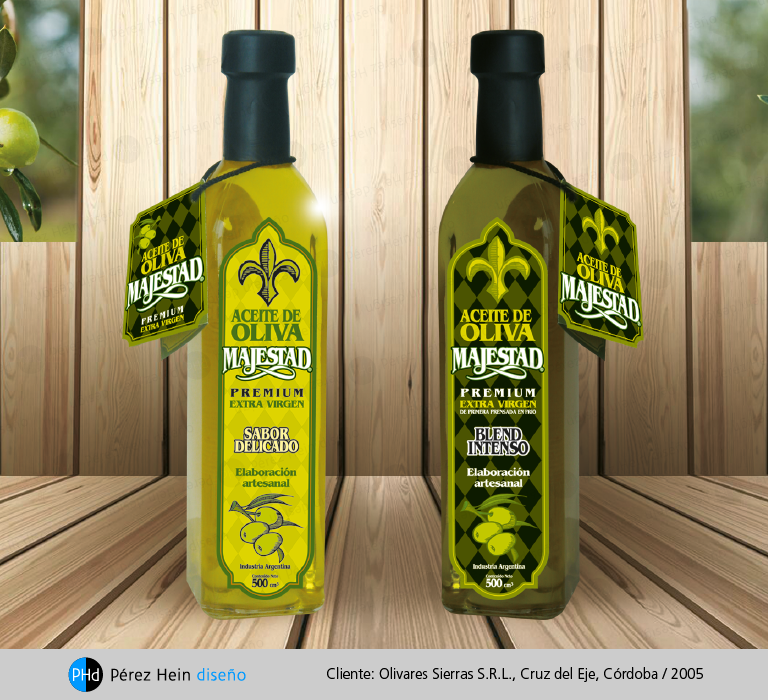 Aceite Oliva Etiqueta Córdoba Industria Argentina